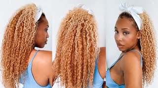 Styling Blonde Better Length Hair Clip Ins | Minimal Leave Out | No Cornrows