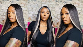 34 Inches For $30!? Zury Sis Beyond Synthetic Hair Hd Lace Front Wig - Lf Exl Esme Ft Samsbeauty