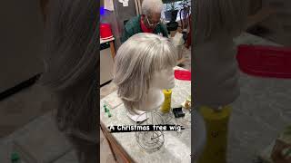 My Granny Made Me Turn A Wig Into A Christmas Tree
