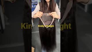 Pegasus Virgin Hair 360 Lace Frontal Wig Kinky Straight 180% Density Who Want To Rock
