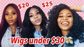 Affordable Wigs Under $30 | Must-Have Cheap Synthetic Wigs | Hera Remy