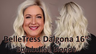 Belletress Dalgona 16" Hand-Tied | Bombshell Blonde Beautiful And Super Realistic Wavy Syntheti