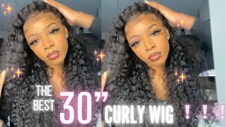 30" Inch Hd Wigfull Install + Mini Baby Hair Tutorial