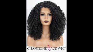 Chantiche Afro Kinky Curly Wig Lace Front Wig Review For Black Women | Amazon