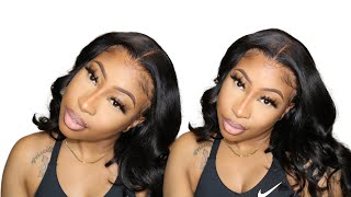 The Most Realistic Transparent Lace Front Wig Ever!! Ft African Mall Hair(Jurllyshe Hair)