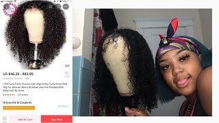 Kinky Curly Lace Front Wig *16In* | Aliexpress |Slove Hair 4 Month Update