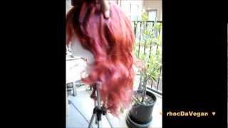 Red Hair Colors & Wigs  In Natural Light