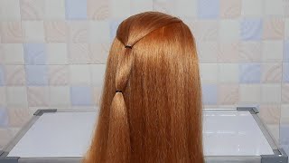 Beautiful Open Hair Hairstyle For Girls | Open Hairstyle