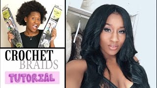 Say What??  No Leave Out Crochet Braids Tutorial