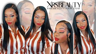 *New* Clear Lace & Clean Hairline Silky Straight 13X6 Lace Front Wig | Xrs Beauty Hair | Iamsimonec