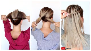  7  Easy Diy Elegant Hairstyles Compilation  Hairstyle Transformations