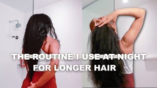 My Night Time Hair Growth Routine + The Inversion Method For Longer Hair| Shawntas Way
