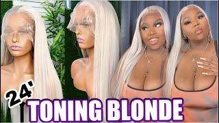 Amazon Prime 613 Lacefront Wig  How To Tone Your Hair Beginner Friendly || Unice Hair