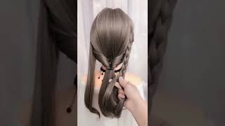 Try This Hairstyle Today  #Shorts #Shortvideo #Hairstyling #Hairstyle #Sajalmalik #Youtubeshorts