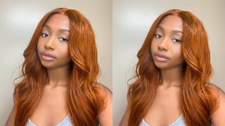 Watch Me Install A Ginger Lace Part Wig | Ft. Klaiyi Hair