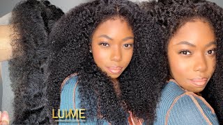 Afro Inspired Wig With 4C Kinky Edges And A Undetectable Realistic Lace | 100% Glueless | Luvme Hair