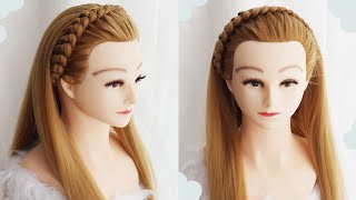 Different Braid Hairstyles For School | Hair Style Girl For Party Simple | Hairstyle For Long Hair