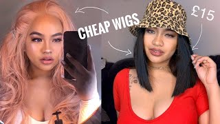 Trying Cheap Amazon Wigs (Under Ps30 Synthetic Wigs)