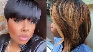 10 Popular Hair Color & Haircut Ideas For Black Ladies 2023