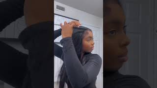 U-Part Wig & Install #Protectivestyles #Blackgirlmagic