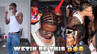 Wizkid Rock New Hairstyle For The First Time In Many Years As He Cruise And Party In Ghana