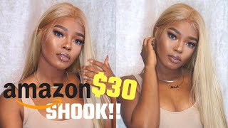 Watch Me Slay This $30 Amazon Lacefront Wig! | #Syntheticwigseries ?!