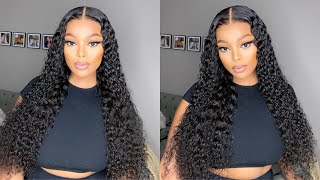 Pre Cut Lace Wear Go Glueless Wig From @Curlymehair