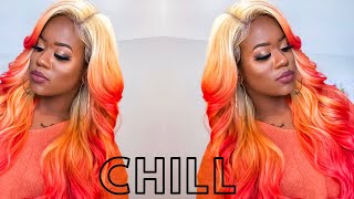 This Color Thoughzury Sis Royal Swiss Lace Synthetic Hair Lace Front Wig - Lace H Chill |Ebonyline