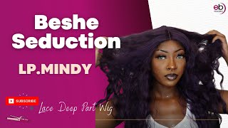 Beshe Seduction Synthetic Slay & Style Lace Deep Part Wig   Lp Mindy|Ebonyline.Com