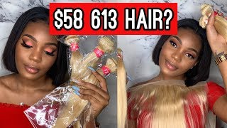 Baddie On A Budget | $58 613 Bundles & A Frontal | Janet Collection Hair Unboxing Review | Lauryn J
