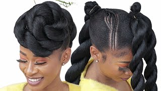 Beautiful,Quick And Easy Hairstyle Under 30Mins