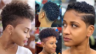 25 Popular Short Hairstyles For The Season | Short Natural Haircut For Black Women | Wendy Styles