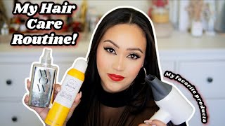 My Haircare Routine!  |My Favorite Haircare Products Feat. Laifen Hairdryer! Long Healthy Hair!