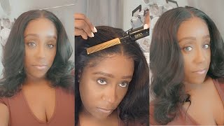 Hd Lace Body Wave Wig Install | How To Install A Hd Lace Glueless Wig W/ No Glue | Alipearl Hair