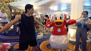 Disney Wish Very Merrytime Cruise 2022 Day At Sea - Haircut, Dance Party, & More!