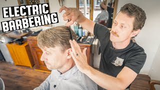  Scissor Haircut In Williams Only Barbershop | Electric Barbering Arizona