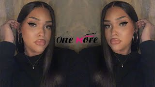 13X6 Lace Frontal Wig Straight Installed Tutorial One More Hair