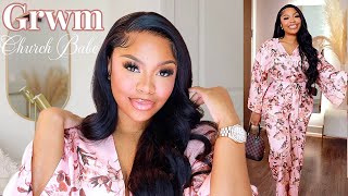3-In-1 Grwm: For Church! Make Up + Hair + Outfit! (No Foudation Routine) Ft Sunber Hair