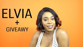 Model Model Synthetic Hair Lace Part Wig - Elvia +Giveaway --/Wigtypes.Com