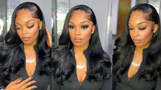 Super Laid Wig Install  | Body Wave Wig Ft . Megalook Hair