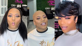 You Do Not Have To Cut Your Hair #Pixie #Pixiequickweave #Shannysnaturalbeauty
