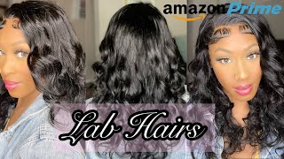 Amazon Hair! Full Lace Front Wig Install Ft. Labhairs | Its Jasmine Nichole