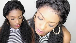 Affordable Wig Series #1 | Brazilian Kinky Straight Lace Front Wig | Starting @ $125