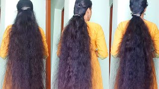 South Indian Hairstyle For Long Hair| Indian Hair Style #Hairstyle #Indianhairstyle #Longhair #Style