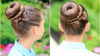 How To Create A Bow Bun | Prom Hairstyles