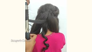 Reception/Party Hairstyle | South Indian Bridal Hairstyle Making