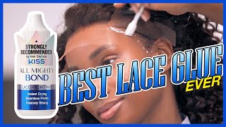 Best Lace Glue Ever  How To Apply Kiss All Mighty Bond Lace Glue