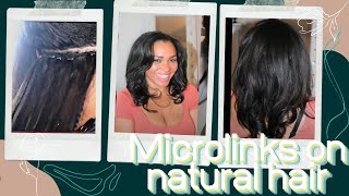 Braidless Sew In Using Microlinks Extensions Tutorial