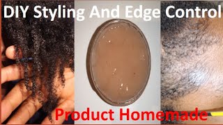Diy Edge Control | Curly Hair Styler And Definition | Notricknaturalproduct