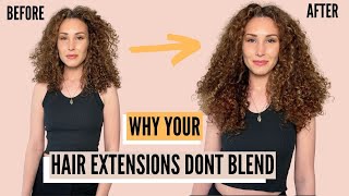 Why Your Extensions Don'T Blend With Your Hair | Bebonia Curly Hair Extensions